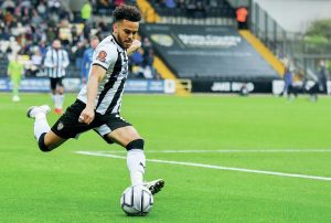Up for the challenge: Dion Kelly-Evans is keen to play a big part in a Chester promotion push PICTURE: Alamy