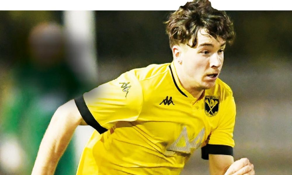 FRESH TALENT: Sixteen-year-old Olly Rowan played for both Tadley Calleva and Slough Town in the space of 24 hours PICTURE: Rob Mellor