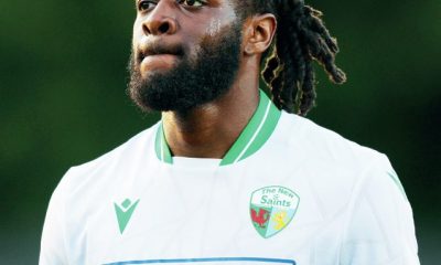 UPSETTING SCENES: The New Saints’ Aramide Oteh was the target of alleged racist abuse at KF Shkëndija PICTURE: Alamy