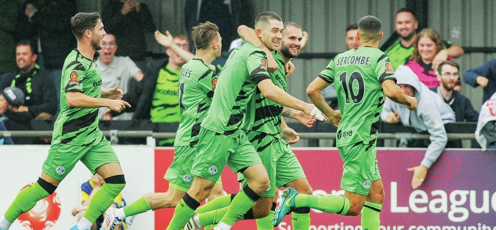 THE NEW FOREST: Forest Green Rovers have big ambitions under new boss Robbie Savage with chairman/owner Dale Vince, inset PICTURE: Garry Griffiths