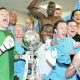 WINNING FEELING: Grays Athletic celebrate winning the FA Trophy 20 years ago PICTURE: Alamy