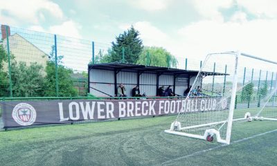 PLACE CALLED HOME: Lower Breck’s Anfield Sports & Community Centre home, a backdrop to the famous home of Liverpool FC