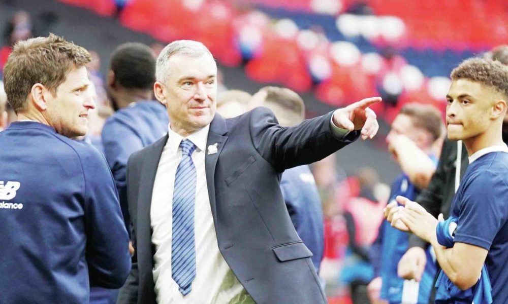 Chris Millington is back in the dugout at Solihull Moors after a successful spell at FC Halifax Town