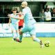 Connor Duffin scores in AFC Porchester’s victory over Taunton Town