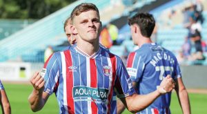 UP AND RUNNING: Regan Linney has hit the ground running at Carlisle United while Rochdale and York City, insets, are showing title promise
