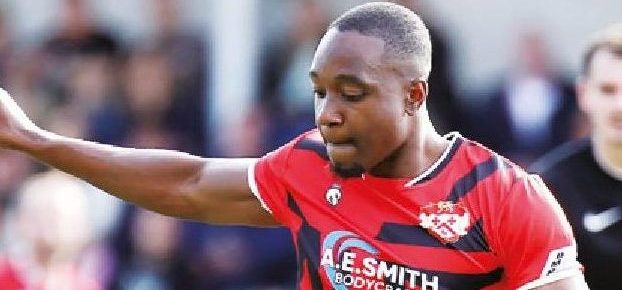 Jamar Loza playing for Kettering earlier this season