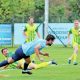 Aaron Russell stoops to head home Benfleet’s first goal
