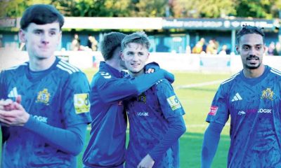 Clitheroe celebrates victory