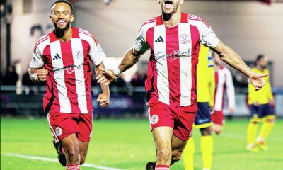 Matt Lowe will be looking to help Brackley Town overcome Notts County in the FA Cup