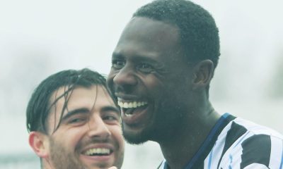 Mani Dieseruvwe enjoys his winning goal