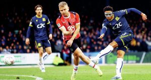 Nathan Ralph fires in to double Southend United’s lead