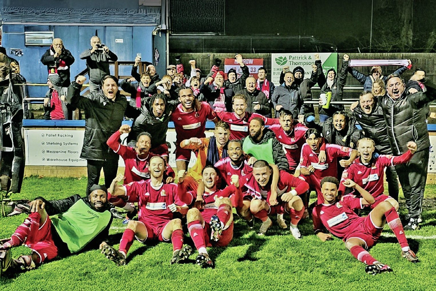 Harrow Borough knocked out King’s Lynn Town in the FA Trophy last Saturday
