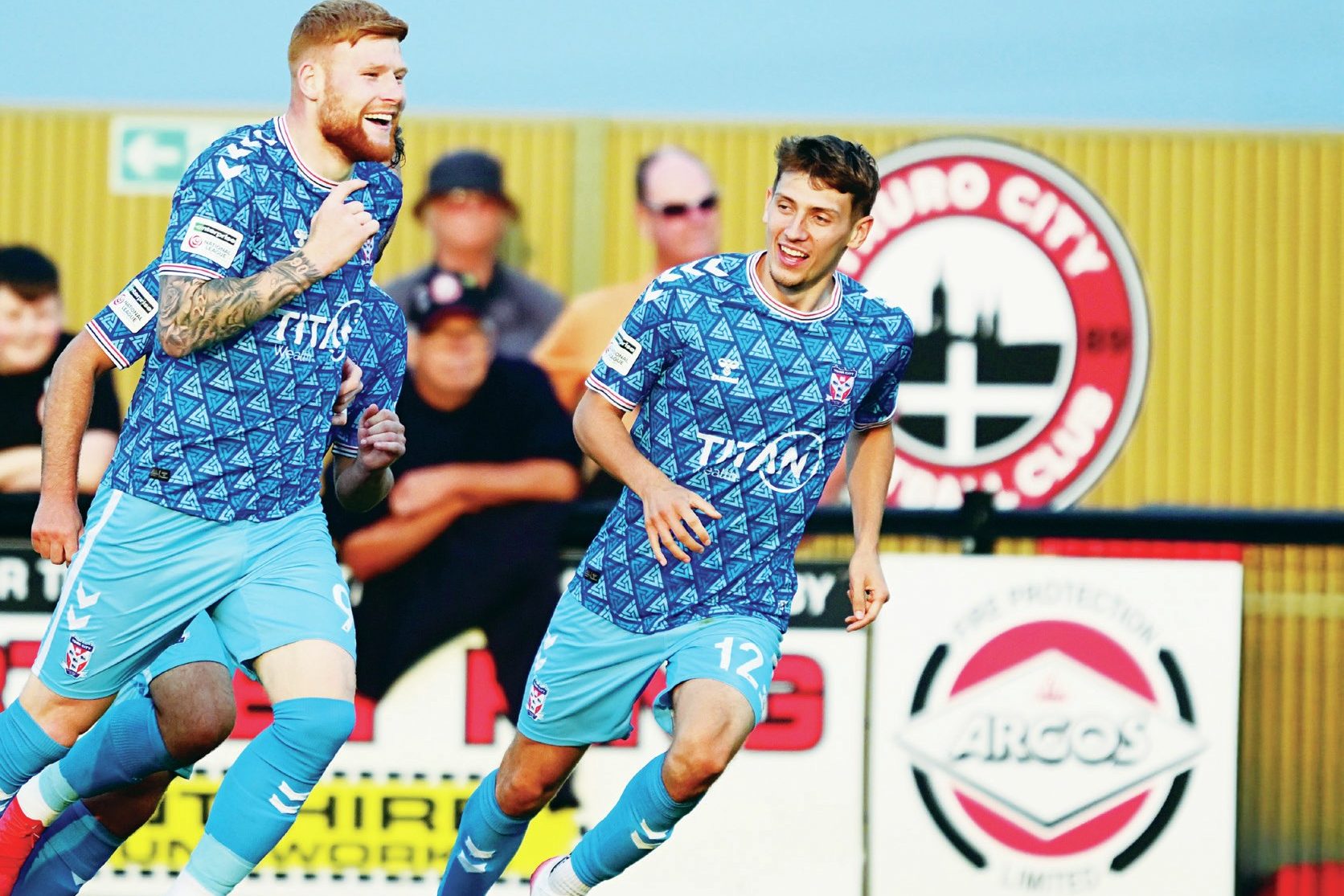 Josh Stones, left, has found his goalscoring form for York City