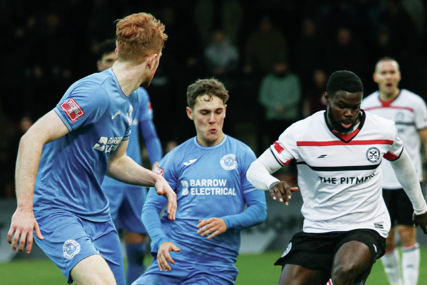 Hednesford led early but Rylands hassled and made them work