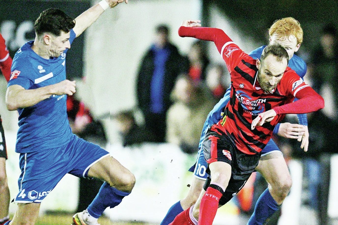 Kettering rescued a late point, on a day Bury missed out