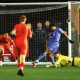Jude Taylor rifles home Lichfield City’s winning goal