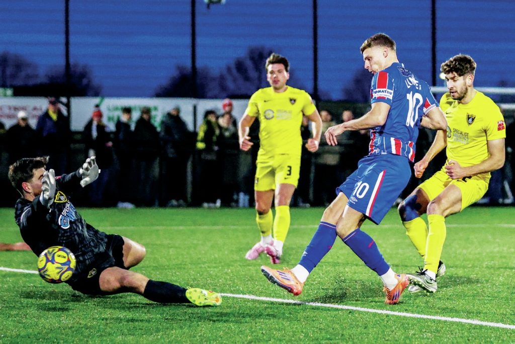 Regan Linney slots home Carlisle’s second goal