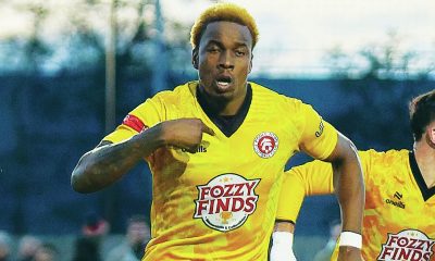 Shaq Gwengwe has a remarkable 29 goals in 27 appearances for Poole Town so far this season