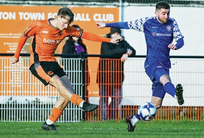 STRIKE: Bilston’s Louie Newbold rifles in a shot