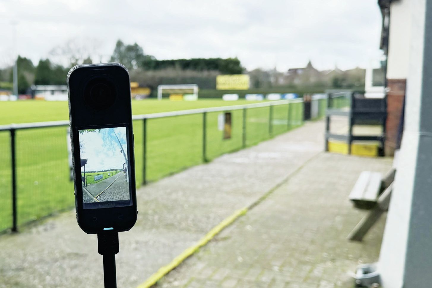 An immersive camera will be used to offer visitors a virtual tour of a ground