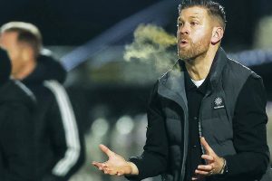 Luke Garrard led Boreham Wood to victory over title chasers York City on Tuesday night.